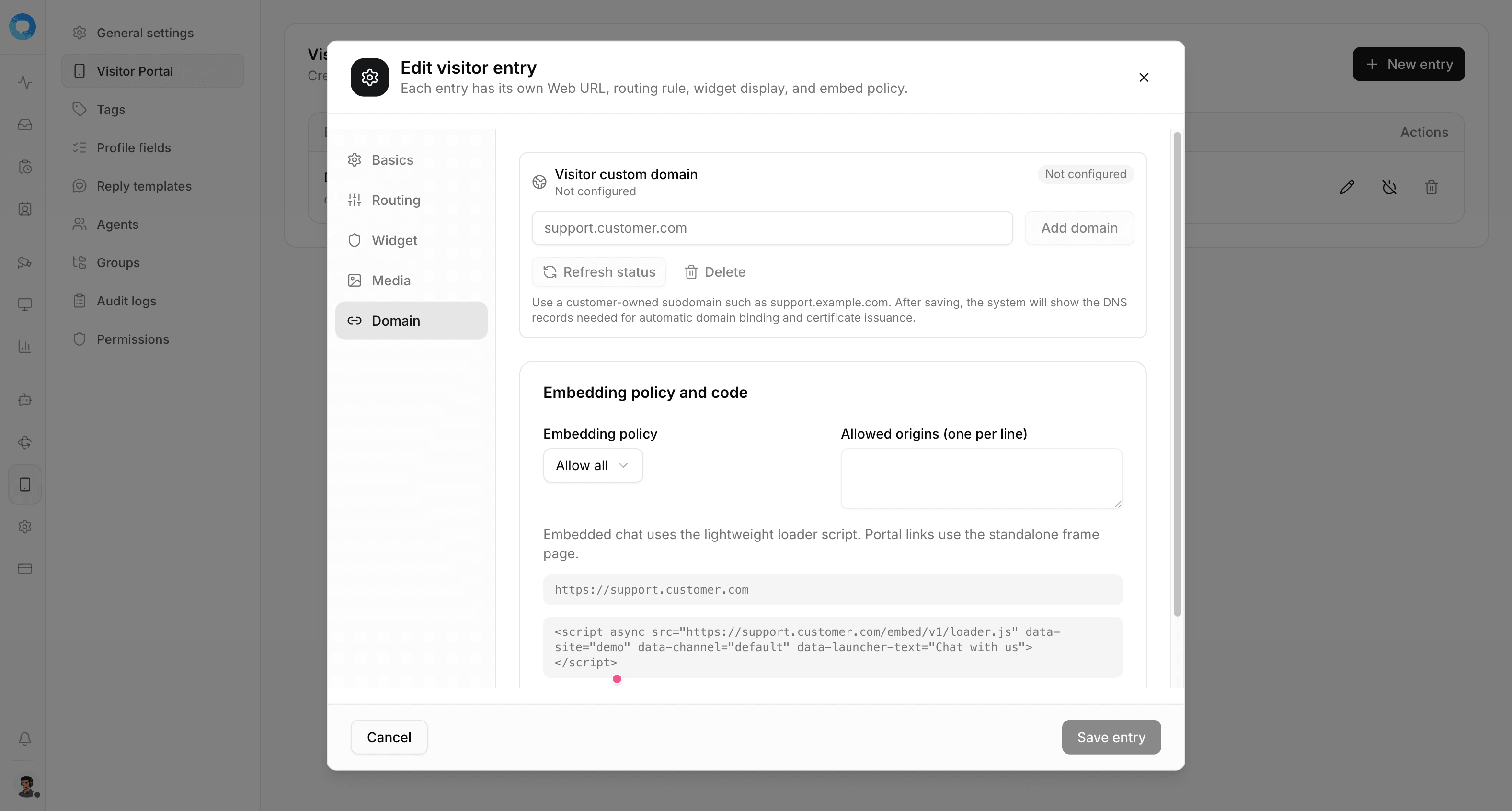 Customer Domain