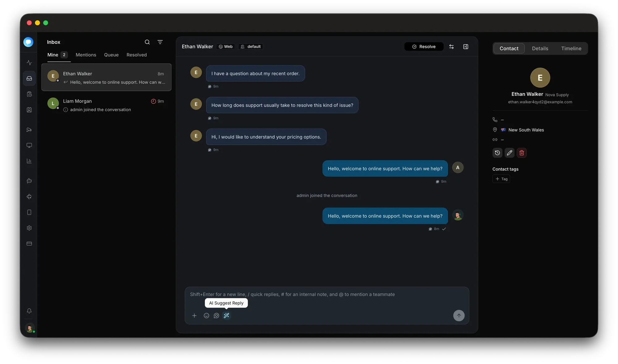 Live Chat